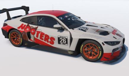 hooters  ford mustang gt4