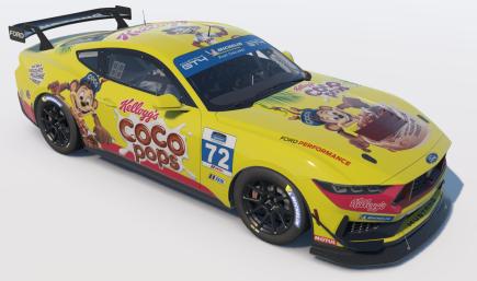 Ford Mustang GT4 Kelloggs Coco Pops