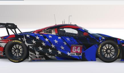 McLaren 720s EVO GT3 Team USA Alternative