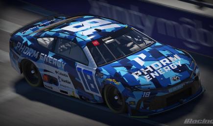  Kyle Busch 23XI 1st Phorm Concept (Blue) 