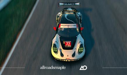 2025 AO Racing IMSA GTD Pro #77 - Skeleton Rexy
