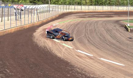 blue and orange big block mod