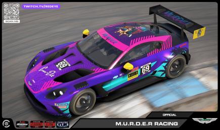2025 M.U.R.D.E.R. Official Aston Martin GT3