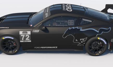 Ford Mustang GT4 Blackout