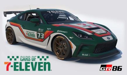 Cars of 7-11 Hot Wheels GR86