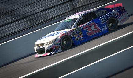 #33 3BG Supply Co Breast Cancer Awareness - Arca Chevy SS - Eric McFarland