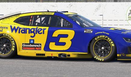 Dale Earnhardt Wrangler Reverse Fictional