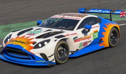 Jet2 Holidays Aston Martin Vantage GT3 EVO