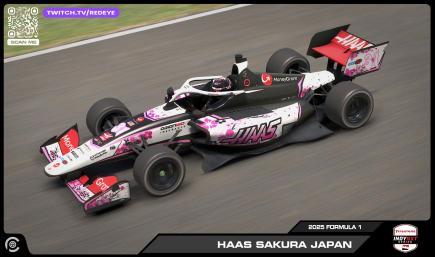 2025 Haas Sakura Japanese GP Special Livery for IL15