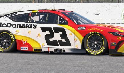 Bubba Wallace McDonalds Fictional NO#
