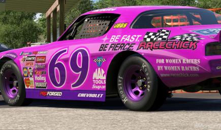 RACE CHICK Chevy Camaro