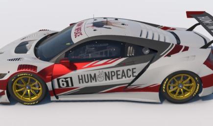 Acura GT3 Humanpeace