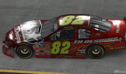 #82 - Aidan Donohue - TH Designs (Jeff Gordon Inspired) - FedEx Racing League - 2025/2026