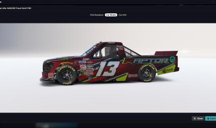 Frank Chavez #13 Raptor Ford F150 - Secondary Variant