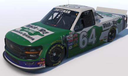 Nascar 05 83 Which Way Truck Sim Stamp