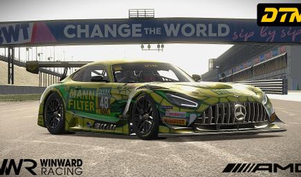 Winward Racing DTM 2025 Jules Gounon #48 Mercedes AMG GT3 EVO