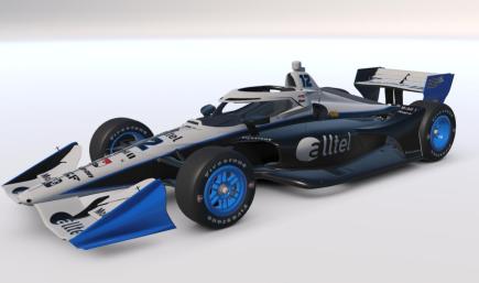 Alltel / Mobil 1 Dallara IR18 (Custom Number)