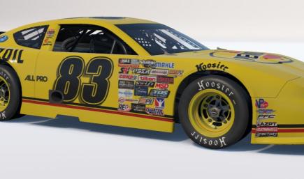 Michael Waltrip Pennzoil retro Pontiac Grand Prix 