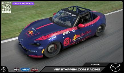 2025 Verstappen.com Racing Mazda MX5
