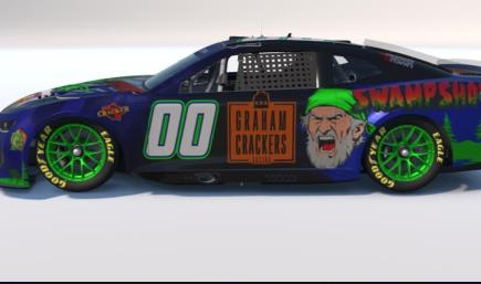 Beckett Brown Graham Crackers blue car 