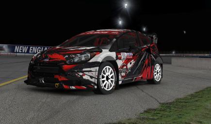 Fiesta X-Plosion - Red, Black and White