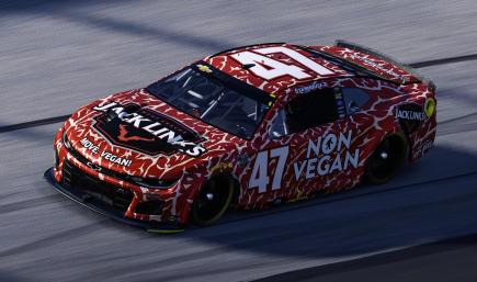 #47 2025 Ricky Stenhouse Jr Hyak Motorsports Non Vegan Jack Links Sim Stamp