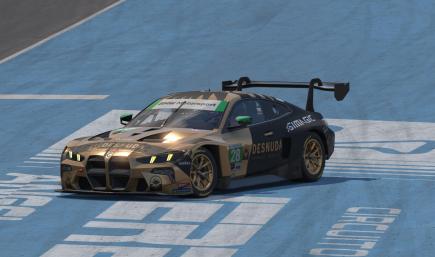 BMW M4 GT3 EVO Desnuda Tequila Fictional NO #