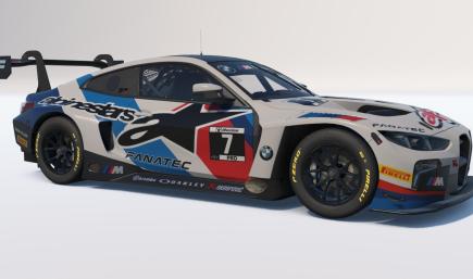 BMW M4 GT3 EVO - Alpinestars & Fanatec Concept