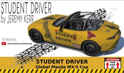 Student Driver - Custom Livery for Trevor Evans - MX-5 2016