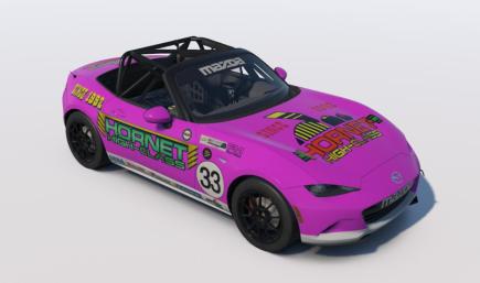 Daytona USA Hornet Multiplayer Mazda PINK
