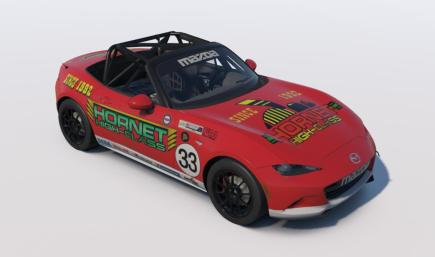 Daytona USA Hornet Multiplayer Mazda RED