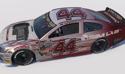 Clarks Tire/Sim Lab ARCA Chevy SS no number