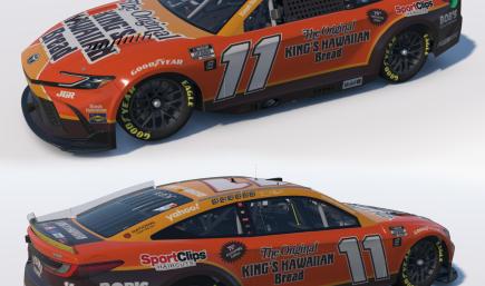 2025 Denny Hamlin Kings Hawiian 75th Anniversary Camry No Num