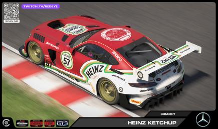 2025 Heinz Ketchup AMG GT3