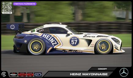 2025 Heinz Mayonnaise AMG GT3