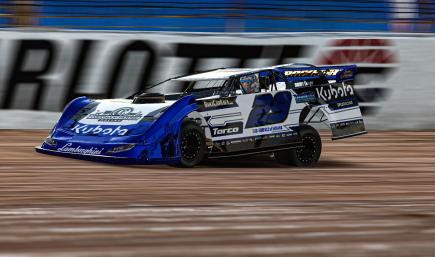 blue chrome with black and white