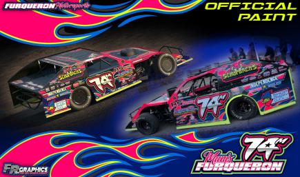 Manix Furqueron Official 2025 FLAMES Dirt UMP Modified