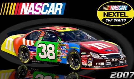 38 David Gilliland 2007 M&Ms Ford Fusion by Christian Budd