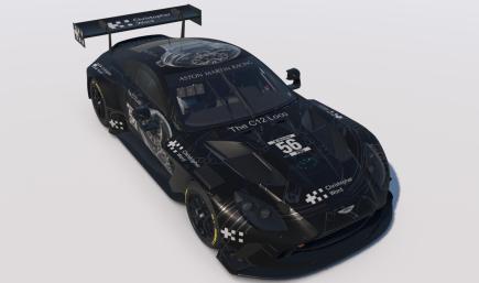 Christopher Ward C12 Loco Promotional concept AMR Vantage GT3 EVO