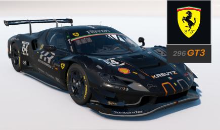 Ferrari 296 GT3 - Black Edition 