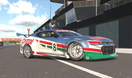 (Retro) Castrol Perkins Racing Perkins Motorsport - 2000 - Driven by:- Russell Ingall #8 (Silver Bullet)