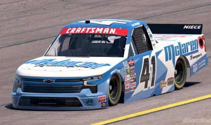 2025 Tyler Reif McLaren Transport Chevrolet Silverado RST