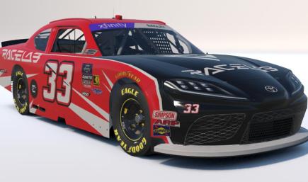 Racelab #33 Toyota Supra Xfinity Custom Number