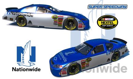 Nationwide Chevrolet Monte Carlo Gen4 SS v2D 2025 TP