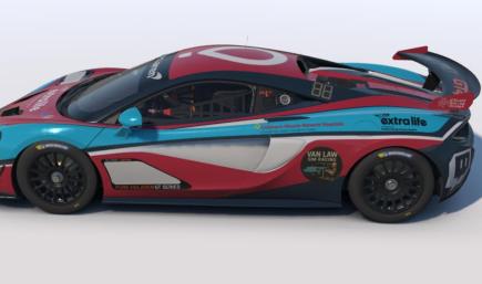 Childrens Miracle Network Hospitals ExtraLife McLaren GT4