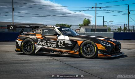 DLR Mercedes AMG GT3 EVO - DLR Simlab