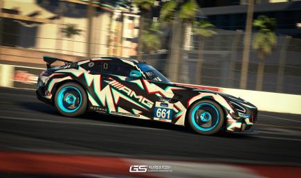 Anaglyph AMG Mercedes-AMG GT4