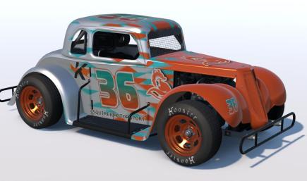 Squirek Motorsports Dirt Legends car