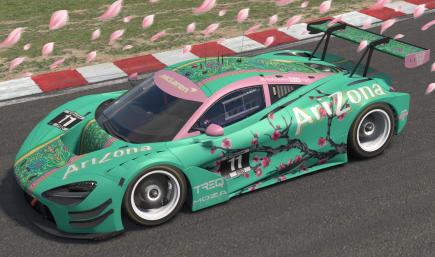 McLaren 720s EVO GT3 - Arizona Green Tea