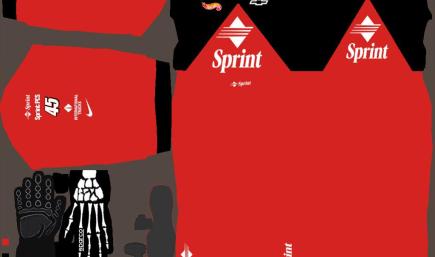 2000 Adam Petty Sparco Suit With Skull Hand Gloves And Sparco Shoes